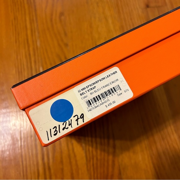 Authentic Hermes Leather Belt Gift Box - Picture 6 of 6